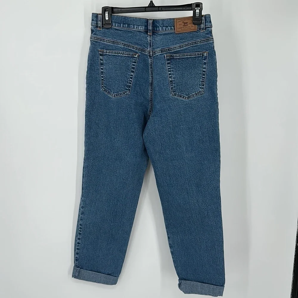 Lauren Jeans Co. Medium Wash Relaxed Fit Jeans Size 6